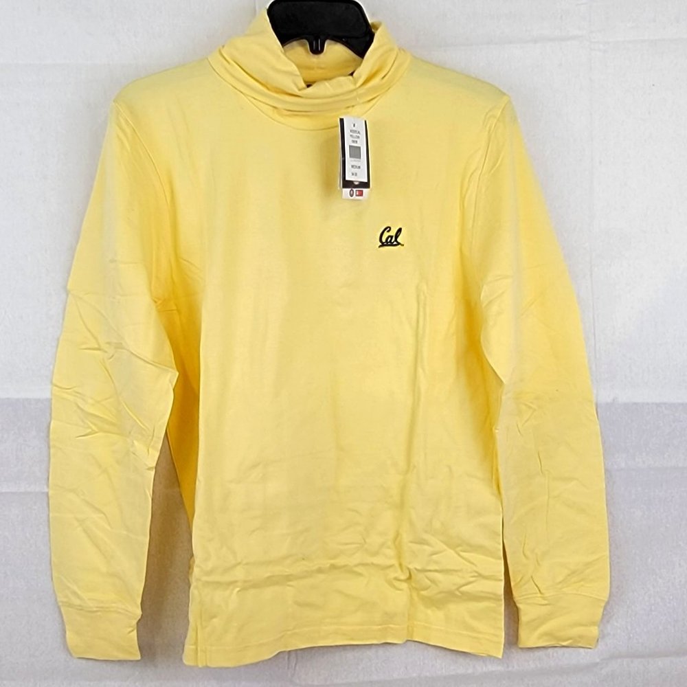 UC Berkeley - Women's Turtleneck Long Sleeve With Chest Cal Logo - Collegiate